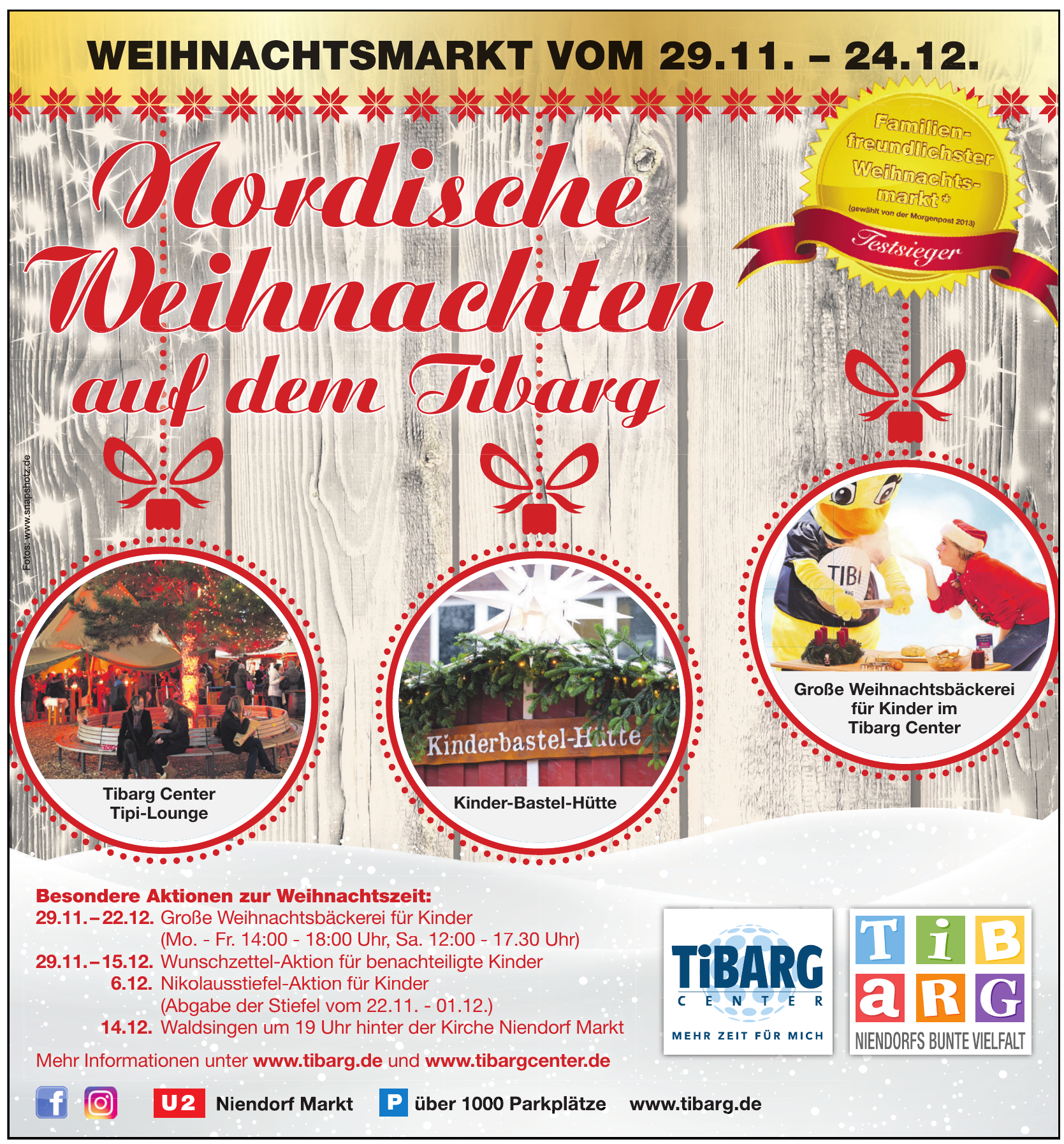 Nordische Weihnachten auf dem Tibarg Nordische Weihnachten auf dem Tibarg