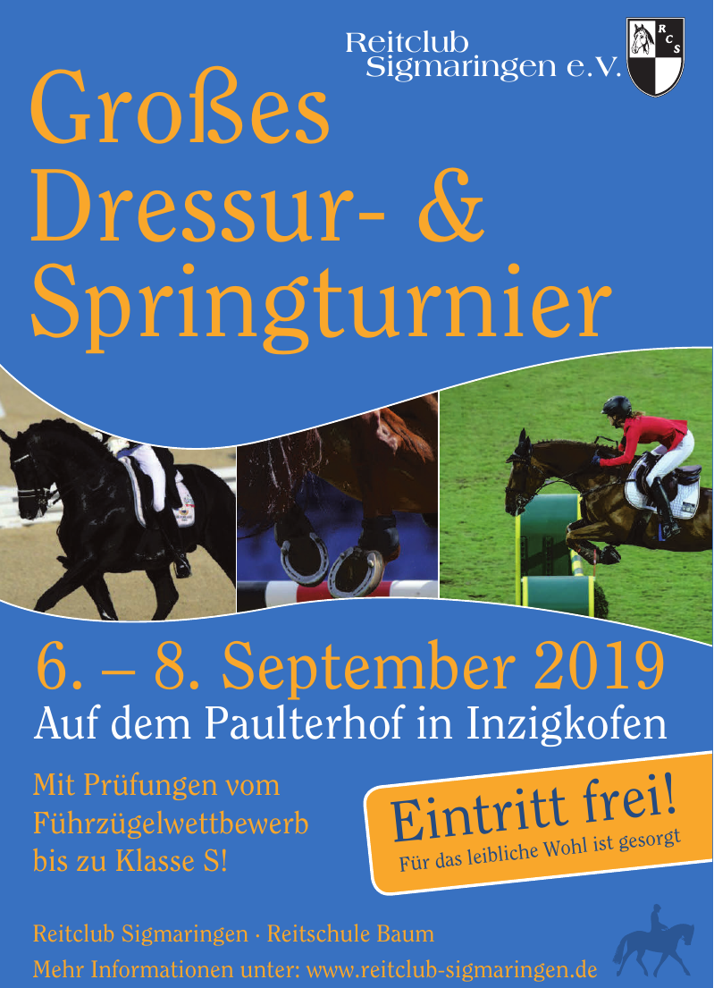 Reitclub Sigmaringen e. V. Reitclub Sigmaringen e. V.