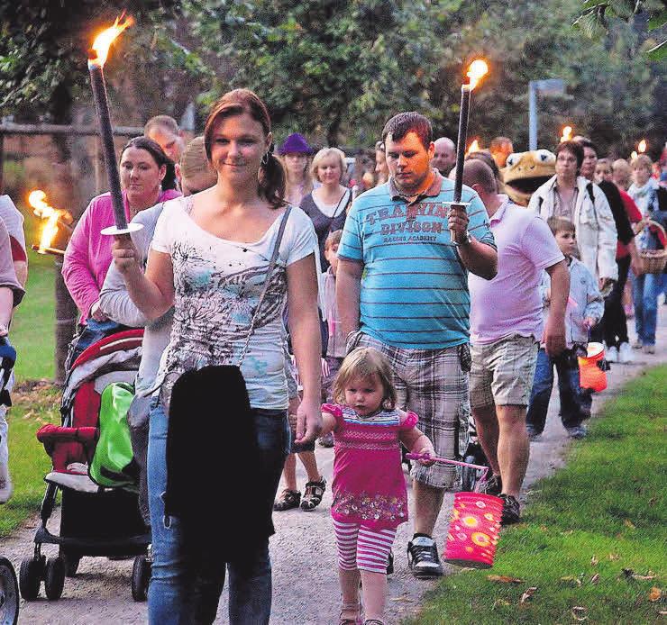Der traditionelle Laternenumzug startet am 6. Oktober. Der traditionelle Laternenumzug startet am 6. Oktober.