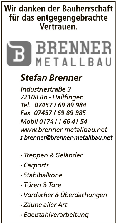 Brenner Metallbau