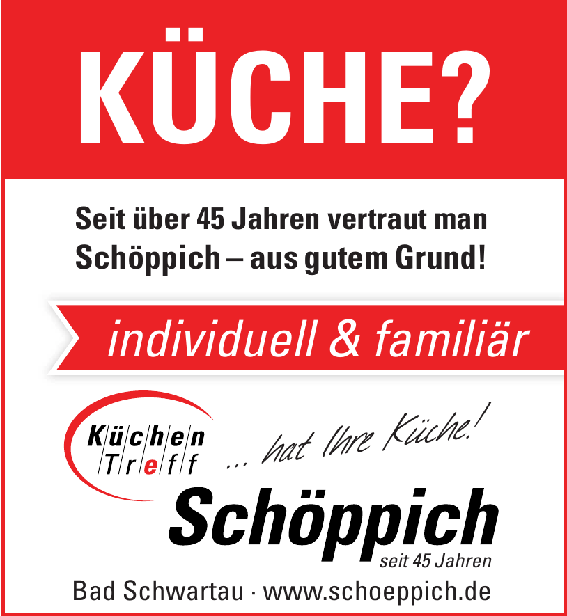 KüchenTreff Schöppich GmbH & Co. KG KüchenTreff Schöppich GmbH & Co. KG