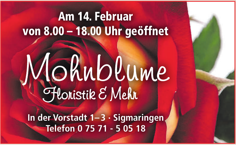 Mohnblume Floristik & Mehr Mohnblume Floristik & Mehr