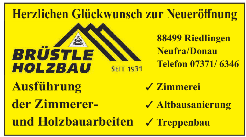 Brüstle Holzbau Brüstle Holzbau