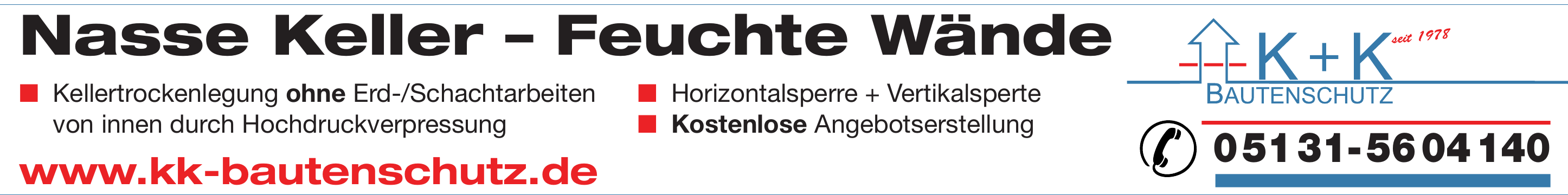 K + K Bautenschutz K + K Bautenschutz