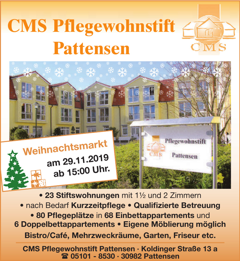 CMS Pflegewohnstift Pattensen CMS Pflegewohnstift Pattensen