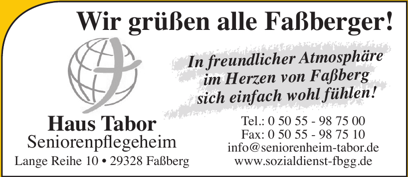 Haus Tabor Seniorenpflegeheim Haus Tabor Seniorenpflegeheim