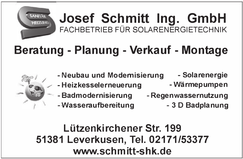 Josef Schmitt Ing. GmbH Josef Schmitt Ing. GmbH