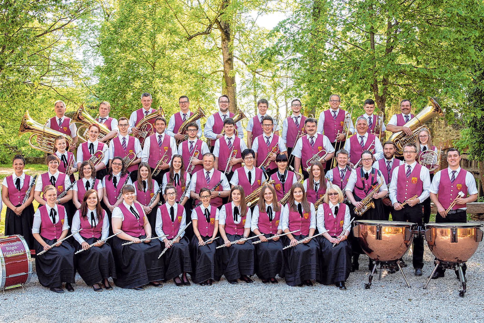 Die Musikkapelle Bingen-Hitzkofen e.V. lädt bereits zum 34. Mal zu ihrem beliebten Weinfest in die Binger Sandbühl-Halle ein. FOTO: LÖBE Die Musikkapelle Bingen-Hitzkofen e.V. lädt bereits zum 34. Mal zu ihrem beliebten Weinfest in die Binger Sandbühl-Halle ein. FOTO: LÖBE