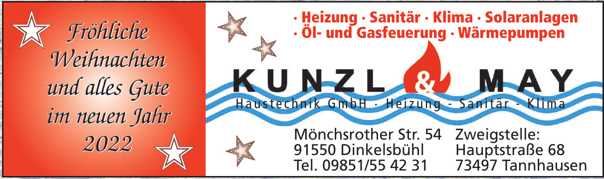KMH Kunzl & May Haustechnik GmbH  