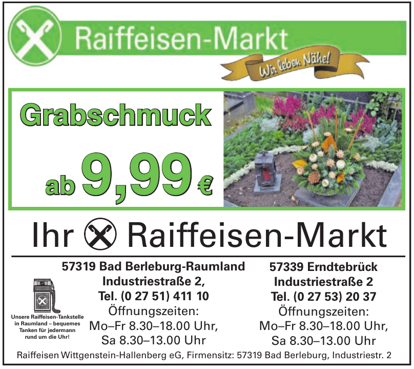 Raiffeisen Wittgenstein-Hallenberg eG Raiffeisen Wittgenstein-Hallenberg eG