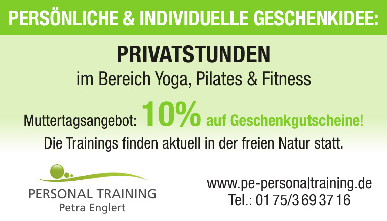 Personal Training Petra Englert Personal Training Petra Englert