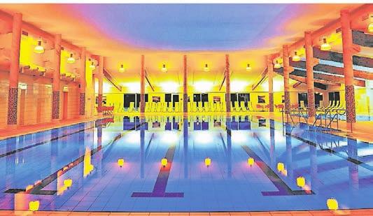 Der Meerwasserpool holt das Meer ins Hotel. Der Meerwasserpool holt das Meer ins Hotel.