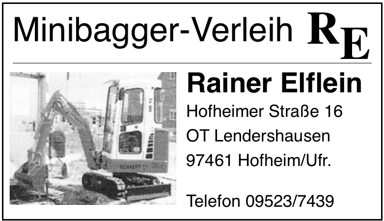 Rainer Elflein Rainer Elflein