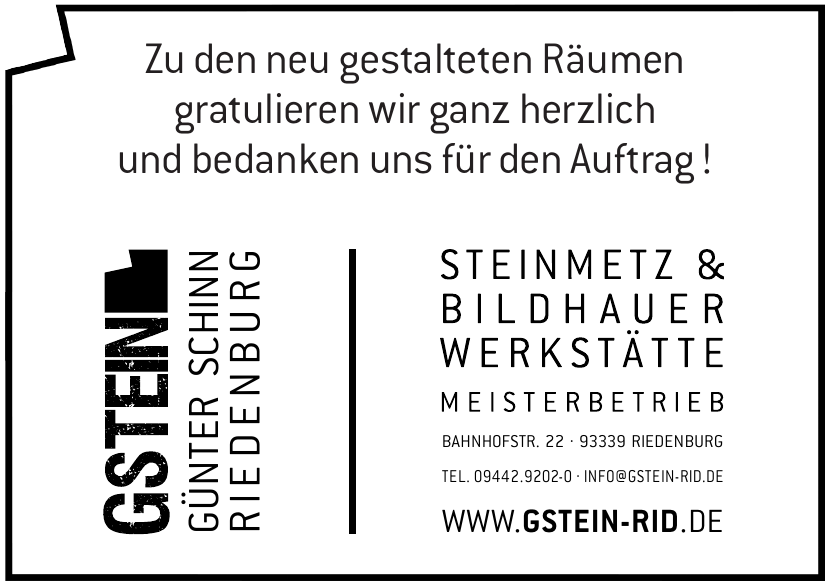 GStein Günter Schinn Riedenburg GStein Günter Schinn Riedenburg