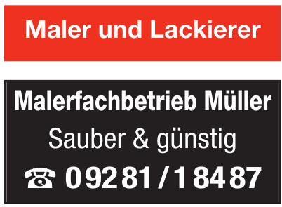 Malerfachbetrieb Müller Malerfachbetrieb Müller