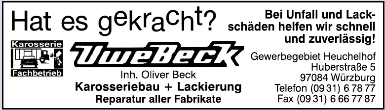 Uwe Beck Uwe Beck
