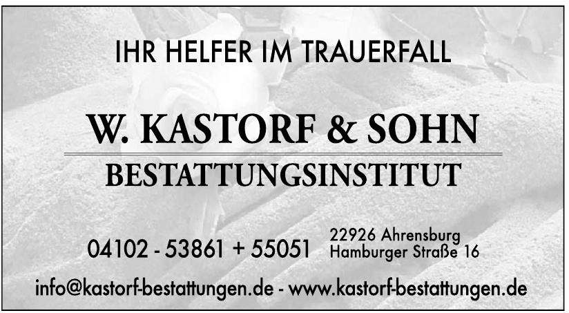 W. Kastorf & Sohn Bestattungsinstitut