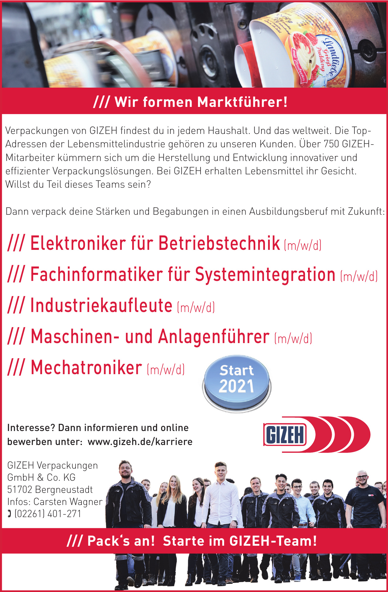 GIZEH Verpackungen GmbH & Co. KG GIZEH Verpackungen GmbH & Co. KG