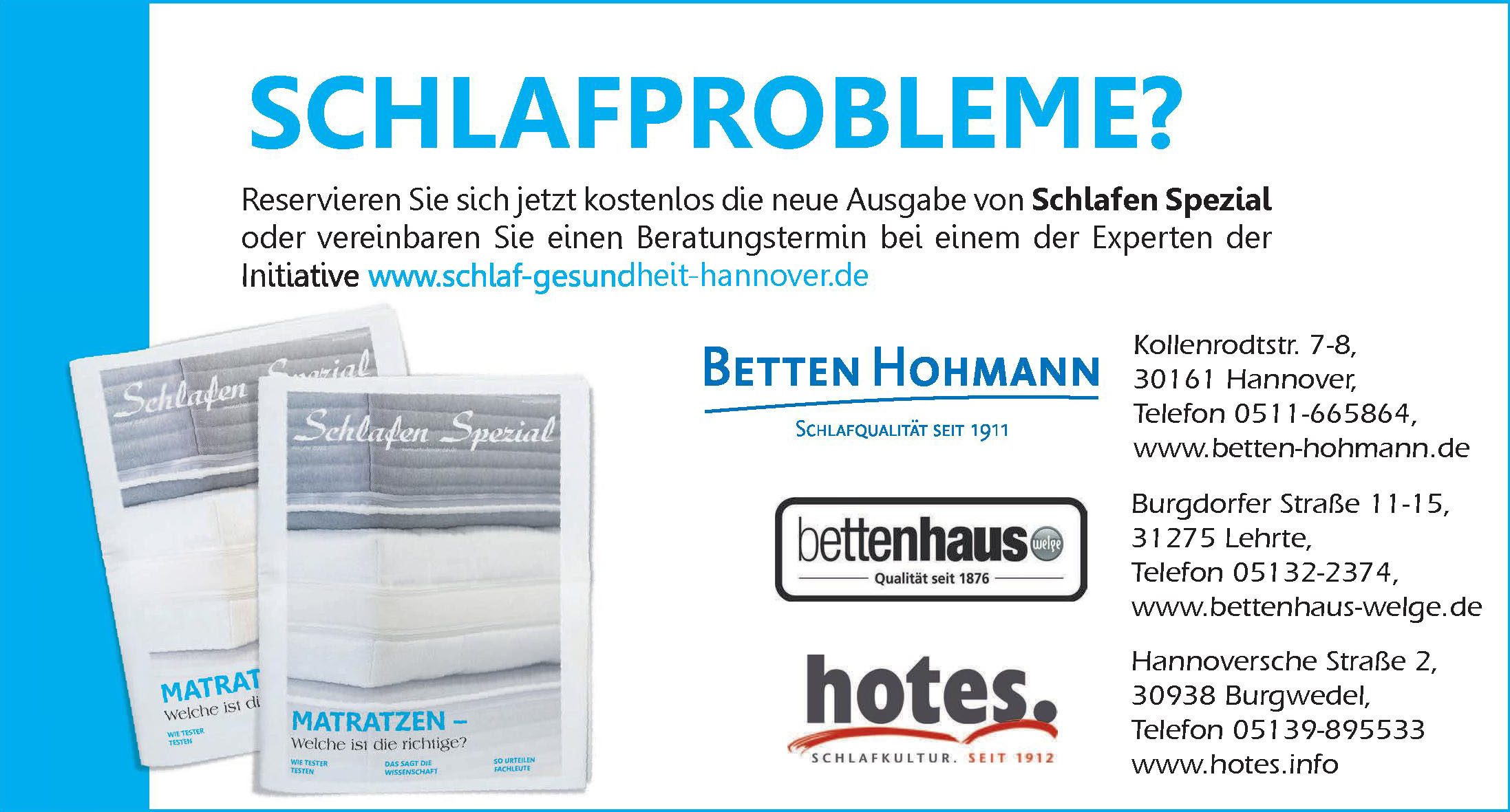 Schlafen Spezial Schlafen Spezial