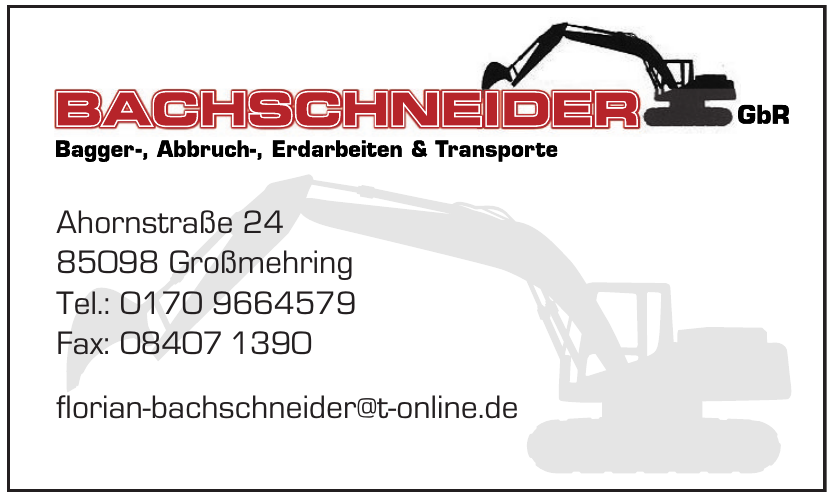 Bachschneider GbR Bachschneider GbR