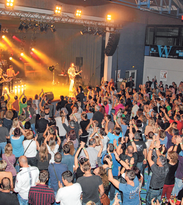 Die Mühlbachhalle ist meist ausverkauft. FOTO: PRIVAT Die Mühlbachhalle ist meist ausverkauft. FOTO: PRIVAT