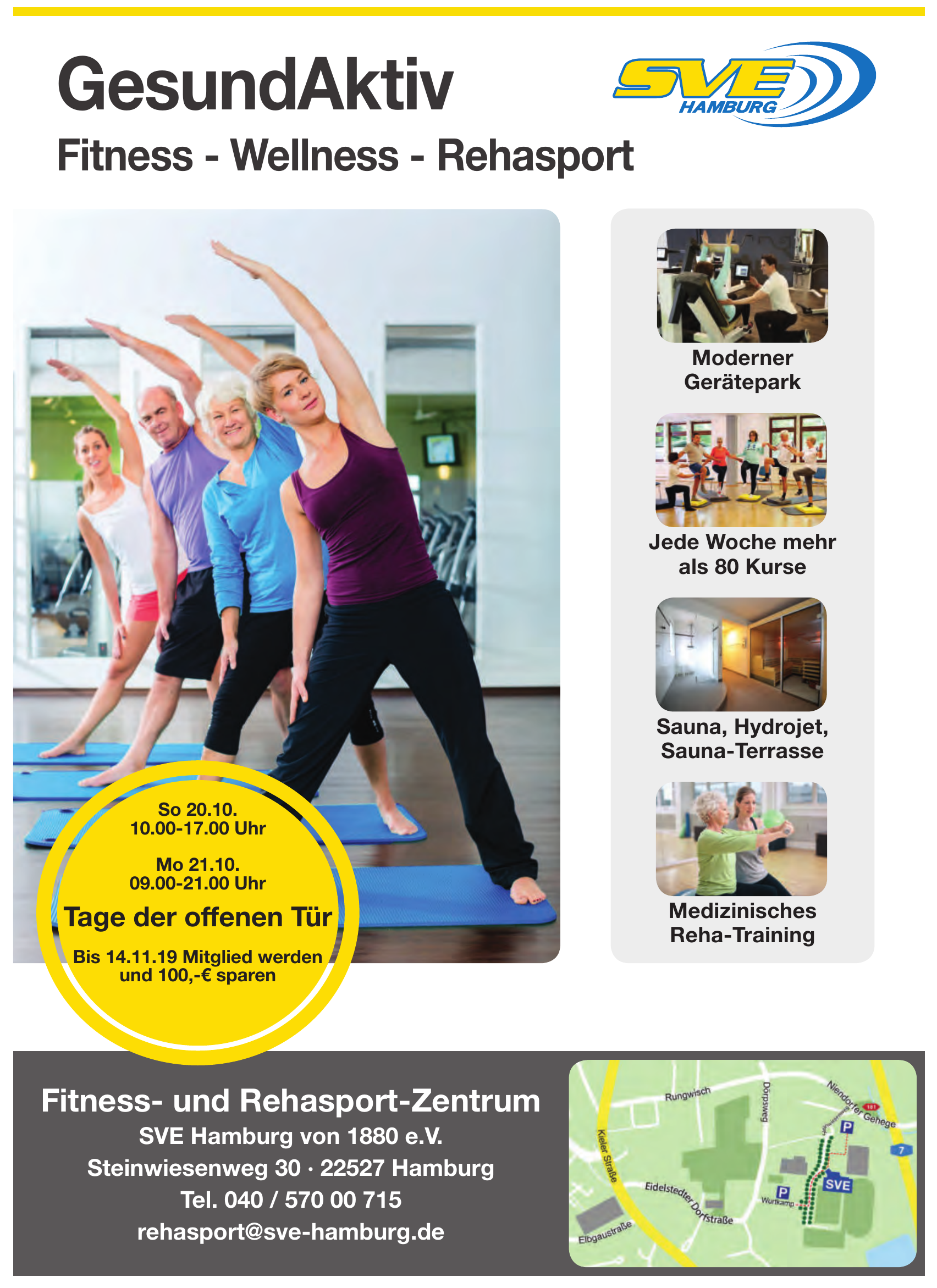 Fitness- und Rehasport-Zentrum SVE Hamburg von 1880 e.V. Fitness- und Rehasport-Zentrum SVE Hamburg von 1880 e.V.
