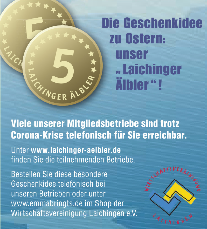 Wirtschaftsvereinigung Laichingen e. V. Wirtschaftsvereinigung Laichingen e. V.