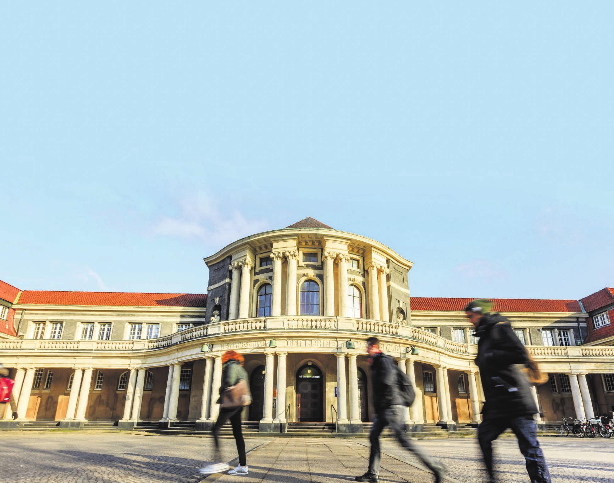 Seit 100 Jahren ein Ort der Bildung: die Uni Hamburg. FOTO: M. HERNANDEZ