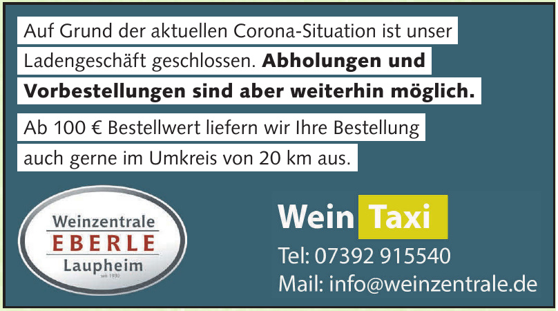 Weinzentrale Eberle Laupheim Weinzentrale Eberle Laupheim