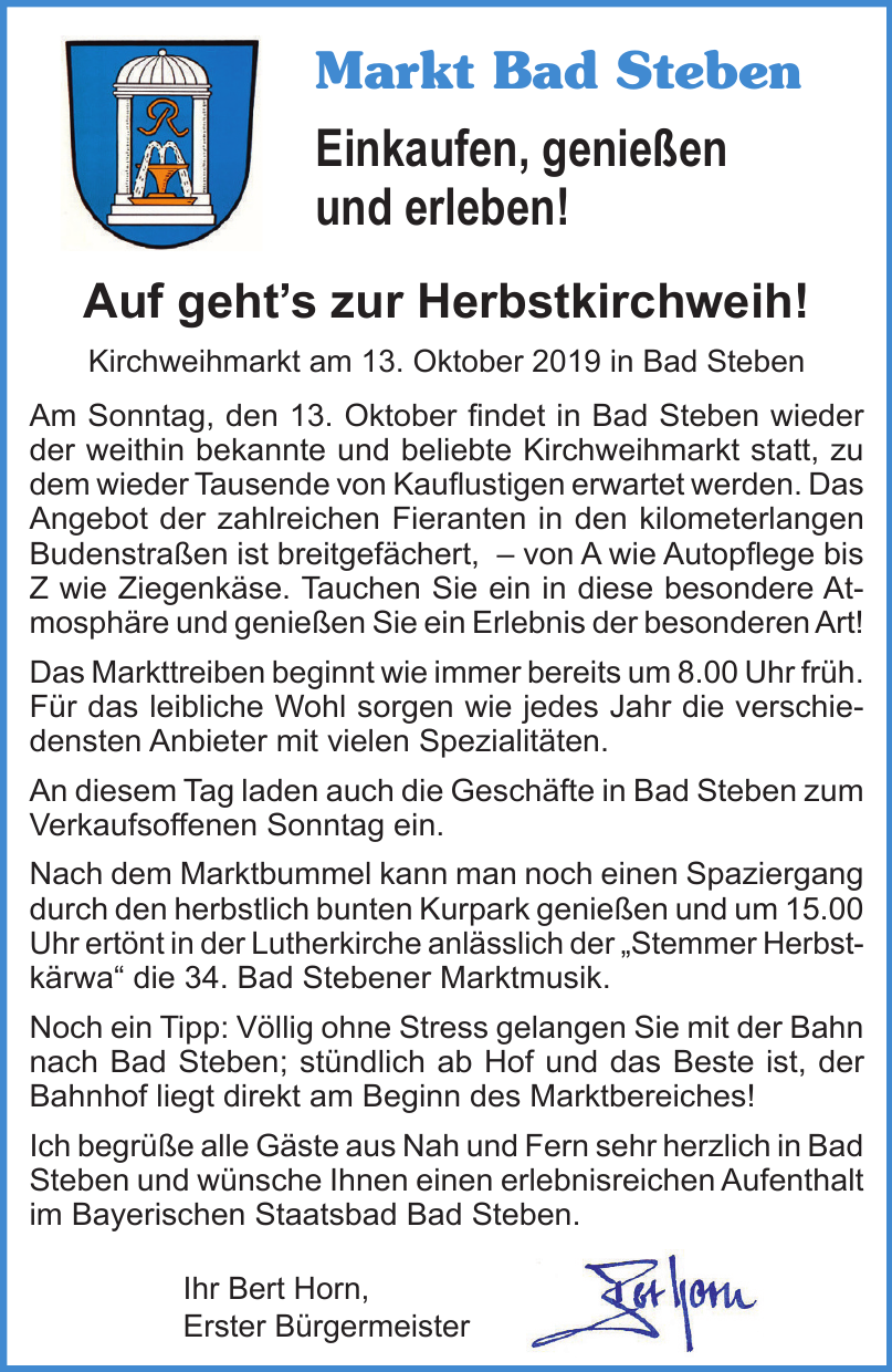 Markt Bad Steben Markt Bad Steben