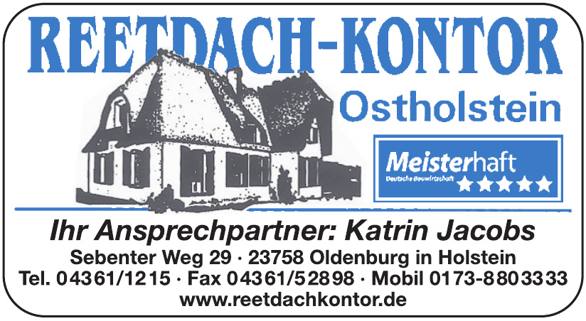 Reetdach-Kontor Holstein