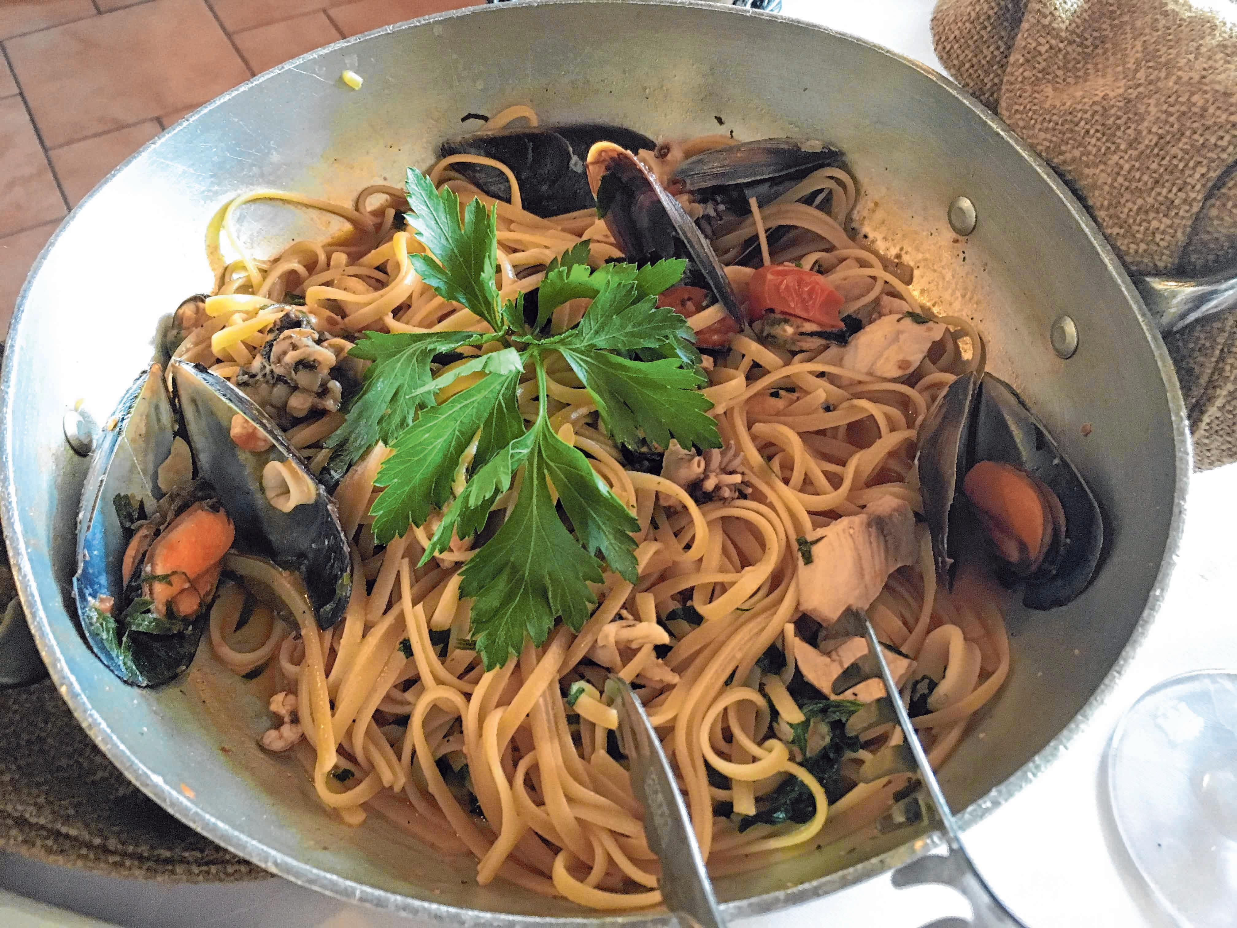 Spaghetti Vongole - ein Klassiker. FOTO: NYF Spaghetti Vongole - ein Klassiker. FOTO: NYF