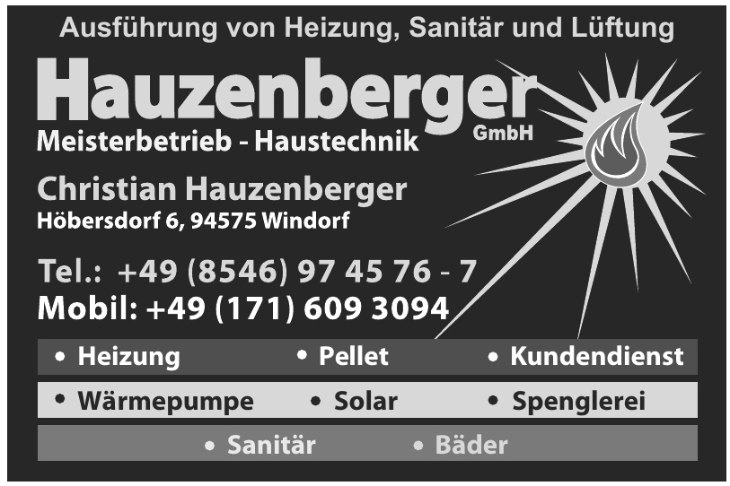 Hauzenberger GmbH