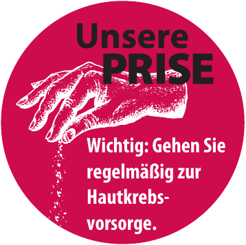 Wichtig: Gehen Sie regelmäßig zur Hautkrebsvorsorge. Wichtig: Gehen Sie regelmäßig zur Hautkrebsvorsorge.