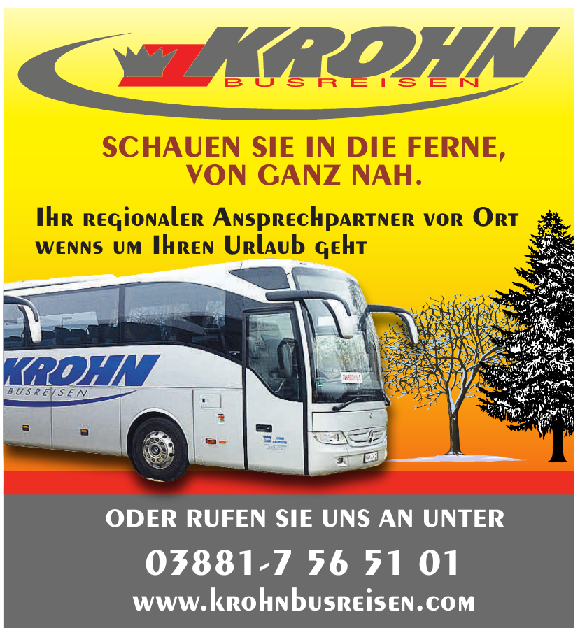Krohn Busreisen Krohn Busreisen