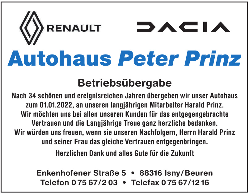 Autohaus Peter Prinz