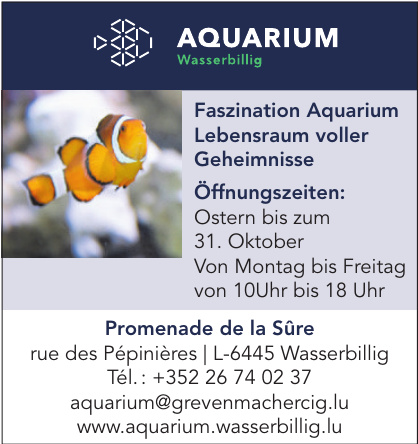 Aquarium Wasserbillig