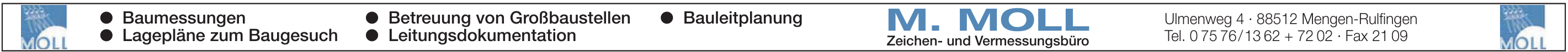 M. MOLL, Zeichen- und Vermessungsbüro M. MOLL, Zeichen- und Vermessungsbüro