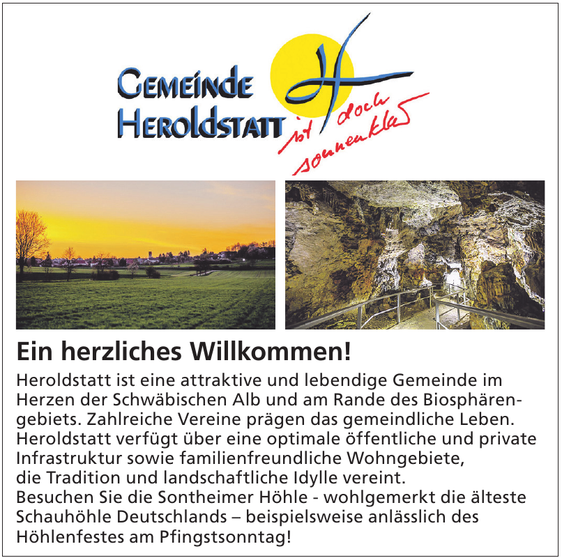 Gemeinde Heroldstatt Gemeinde Heroldstatt