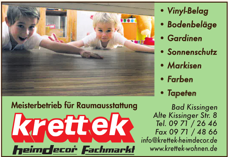 Krettek heimdecor-Fachmarkt Krettek heimdecor-Fachmarkt