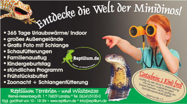 Reptilium Terrarien- und Wüstenzoo GmbH Reptilium Terrarien- und Wüstenzoo GmbH