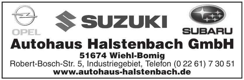 Autohaus Halstenbach GmbH Autohaus Halstenbach GmbH