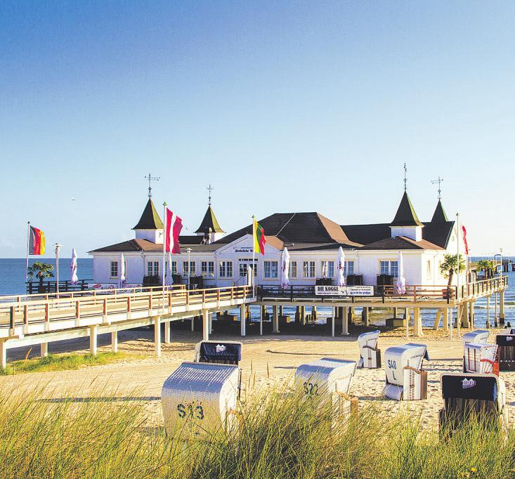 Die Seebrücke in Ahlbeck Bild Usedom Tourismus GmbH Die Seebrücke in Ahlbeck Bild Usedom Tourismus GmbH