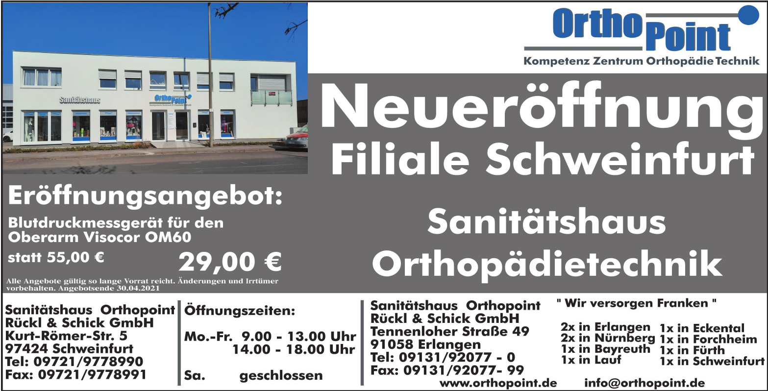 Sanitätshaus Orthopoint Rückl & Schick GmbH Sanitätshaus Orthopoint Rückl & Schick GmbH