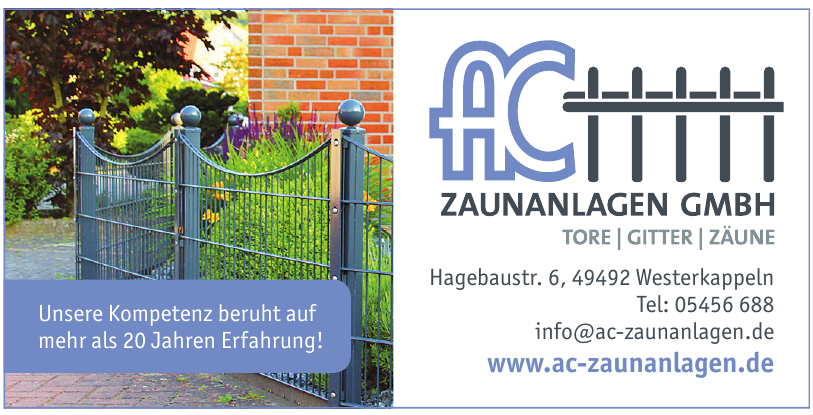 AC Zaunanlagen GmbH AC Zaunanlagen GmbH