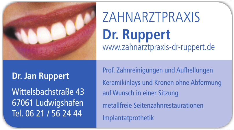 Zahnarztpraxis Dr. Ruppert
