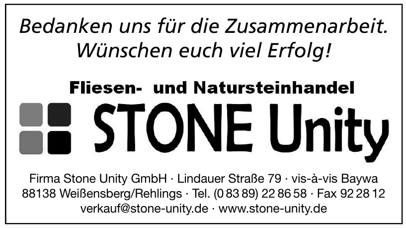Firma Stone Unity GmbH Firma Stone Unity GmbH