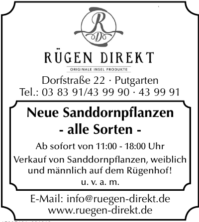 Rügen Direkt Rügen Direkt