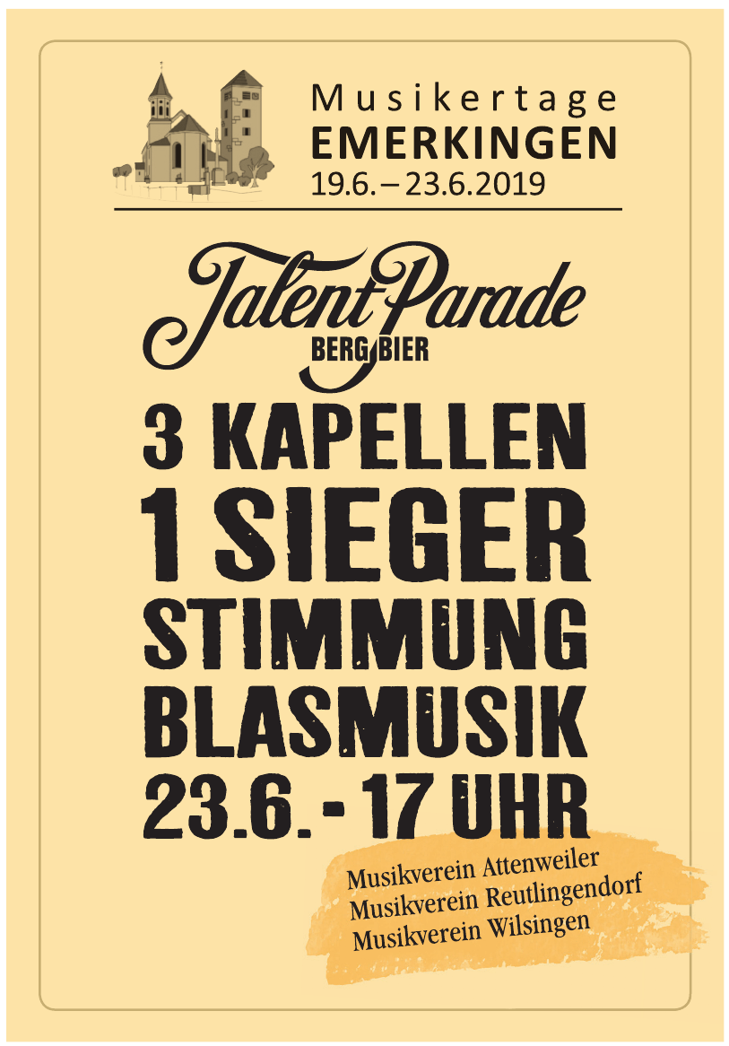 Musikertage Emerkingen Musikertage Emerkingen