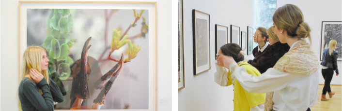 Schüler in der Ausstellung: Die Kunstklassen der Fritz-Winter-Gesamtschule besuchen regelmäßig das Museum und bereichern das Programm der Einrichtung mit kreativen Veranstaltungen Fotos: Kunstmuseum Ahlen Schüler in der Ausstellung: Die Kunstklassen der Fritz-Winter-Gesamtschule besuchen regelmäßig das Museum und bereichern das Programm der Einrichtung mit kreativen Veranstaltungen Fotos: Kunstmuseum Ahlen